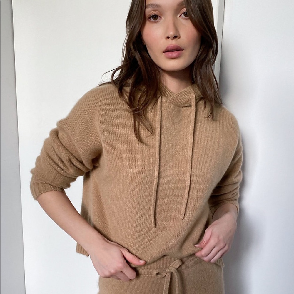 Luxe cashmere hoodie